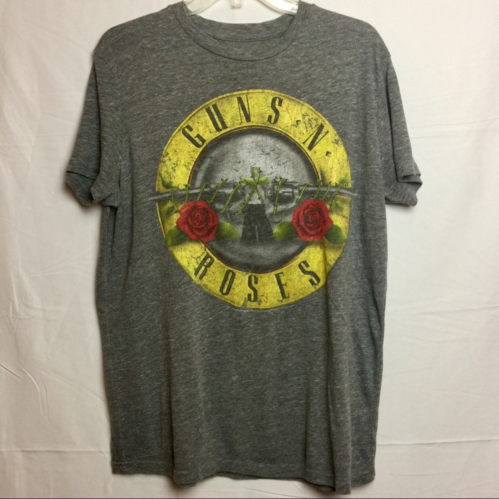 GUNS AND ROSES GRAPHIC TEE || GRAY || LARGE